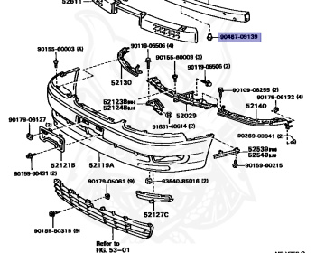 Toyota - Aristo - JZS147 - 1994 - 3.0V TYPE - 2JZGTE