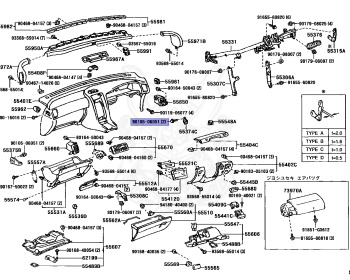 Toyota - Aristo - JZS147 - 1995 - 3.0V TYPE - 2JZGTE