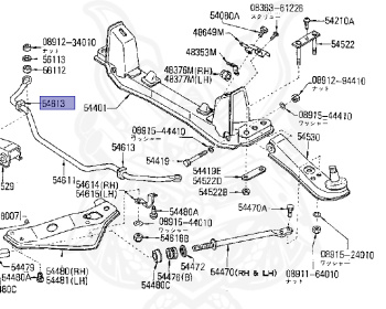Genuine Skyline R30 Handling OEM parts supplied from Japan