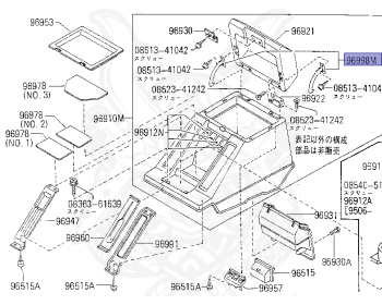 Genuine Safari Y60 Interior OEM parts supplied from Japan - Nengun