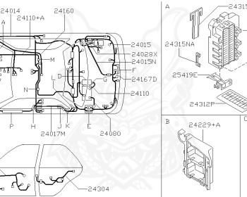 Genuine Skyline GT-R BCNR33 Electrical OEM parts supplied from