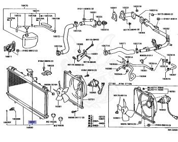 Toyota - Carina - CT190 - 1992 - SE TYPE - Manual - 2C