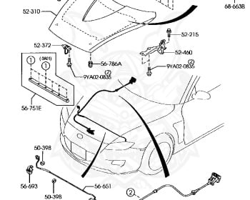Mazda - RX-8 - SE3P - Feb-2003 - Right hand - 13-MSP