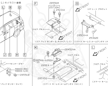 Nissan - Presage - U31 - 2006 - X<0410-0512>/350XV<0512-> - WAGON(W) - 2 WHEEL DRIVE(2WD) - CVT(CVT) - VQ35DE