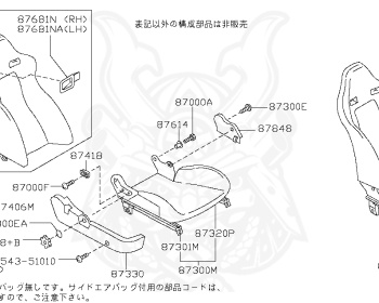Nissan - Skyline GT-R - BNR34 - 1999 - GT-R V spec - 2 door hard top (2K) - MANUAL MISSION 6-SPEED(MT.F6) - Hi-Cas 4-Link (HI.4WD) - RB26DETT