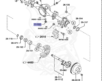 Mazda - Bongo Friendee - SGEW - Apr-1995 - Right hand - FE