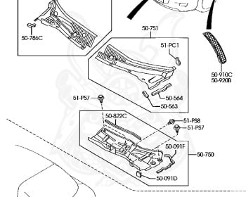 Mazda - RX-8 - SE3P - Feb-2003 - Right hand - 13-MSP