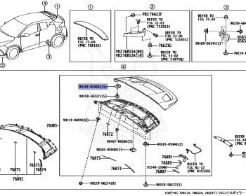 Genuine C-HR ZYX11 Exterior OEM parts supplied from Japan - Nengun