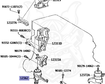 Toyota - Camry - AVV50 - 2013 - Variator - 2ARFXE