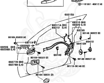 Toyota - Brevis - JCG10 - 2001 - SEDAN - 1JZFSE