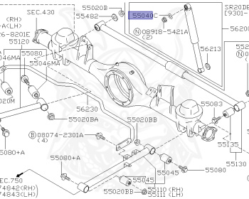 Nissan - Avenir - W10 - 1997 - SALUT/X - WAGON(W) - 4 WHEEL DRIVE(4WD) - AUTOMATIC TRANSMISSION(AT) - SR20DET