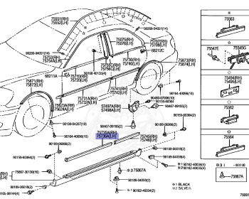 Toyota - Brevis - JCG10 - 2001 - SEDAN - 1JZFSE
