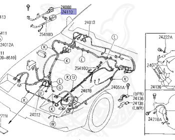 Nissan - Fairlady Z - Z31 - 1987 - ZR - AUTOMATIC TRANSMISSION(AT) - T-bar roof (KZ#) - VG30D