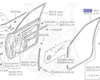 Nissan - Sunny - B11 - 1981 - ES - HARDTOP(K) - 4 SPEED A/T(F4) - E15S