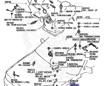 Toyota - Corolla - AE91 - 1990 - SE TYPE - 4-DOOR - Automatic - 5AFE