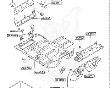 Mazda - Proceed - UF66M - Nov-1989 - Right hand - G6