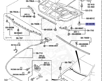 Mazda - Lantis - CBAEP - Jun-1996 - Right hand - KF-ZE