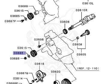 Mitsubishi - Delica Van - P25W - 1999 - SRXT9 - 4D56