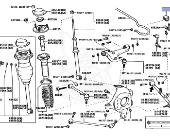 Toyota - Celsior - UCF30 - 2003 - B TYPE - Automatic - 3UZFE