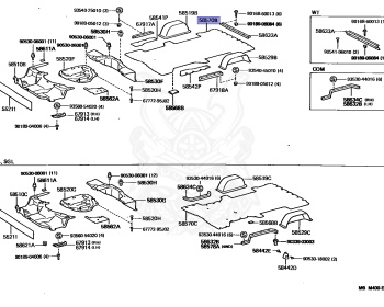 Toyota - Hiace - YH61V - 1988 - DX TYPE - 4-DOOR VAN - Manual - 3Y