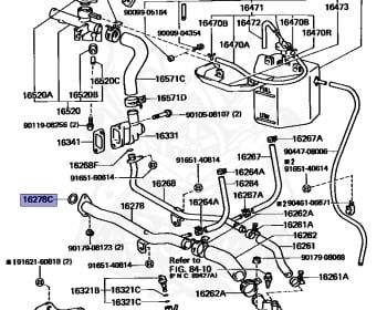 Genuine MR2 AW11 Cooling OEM parts supplied from Japan - Nengun
