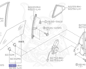 Nissan - Skyline - R34 GT - HR34 - 1998 - 20GT - 4 DOOR SEDAN(4S) - AUTOMATIC-FLOOR SHIFT(AT.F4) - High-speed 2-link (IRS.2WD) - RB20DE