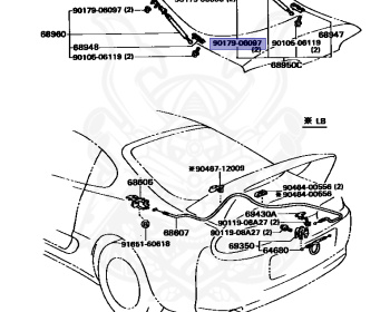 Toyota - Supra A80 MKIV - JZA80 - 1994 - RZ TYPE - LIFTBACK - Manual - 2JZGTE