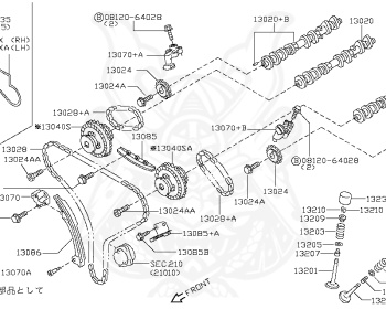 Nissan - Stagea - M35 - 2004 - 250RS - WAGON(W) - 2 WHEEL DRIVE(2WD) - AUTOMATIC-FLOOR SHIFT(AT.F4) - IRS TYPE(IRS) - VQ25DD