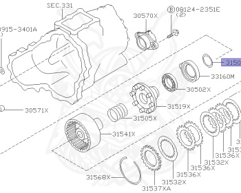 Nissan - Stagea - WC34 - 1999 - RS-FOUR S - WAGON(W) - 4 WHEEL DRIVE(4WD) - MANUAL TRANSMISSION(MT) - RB25DET