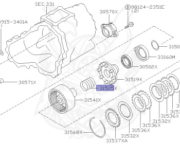Nissan - Stagea - WC34 - 1999 - RS-FOUR S - WAGON(W) - 4 WHEEL DRIVE(4WD) - MANUAL TRANSMISSION(MT) - RB25DET