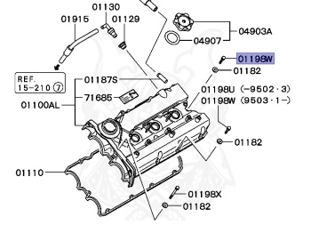 Mitsubishi - FTO - DE3A - 1994 - HRGH2 - 6A12