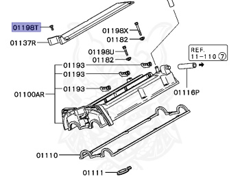Mitsubishi - Pajero - V25W - 1999 - GNHM - 6G74