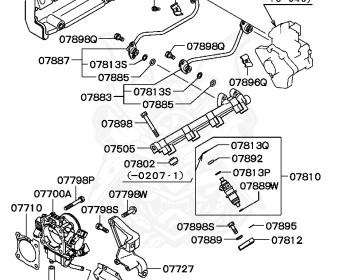 Mitsubishi - Galant - EA1A - 1996 - PRGC - 4G93