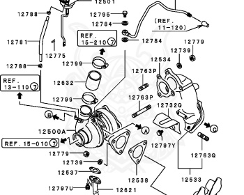Mitsubishi - Delica Star Wagon - P35W - 1998 - HSNXT7 - 4D56