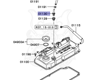 Mitsubishi - Lancer - CK5AR - 2000 - SRUE - 4G93