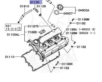 Mitsubishi - FTO - DE3A - 1995 - HNGH - 6A12