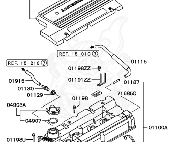 Mitsubishi - Mirage - CJ4A - 1995 - DNDH - 4G92