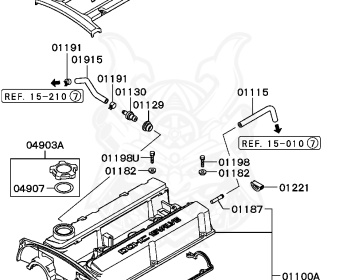 Mitsubishi - Lancer Evolution IV - CN9A - 1996 - SNDF - 4G63