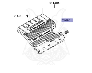 Mitsubishi - Galant VR-4 - EC5A - 1998 - SNGF3 - 6A13
