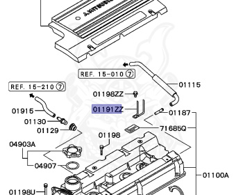 Mitsubishi - Mirage - CJ4A - 1995 - DNDH - 4G92