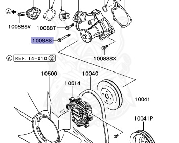 Mitsubishi - Pajero - L044G - 1989 - VNJ - 4D56