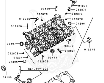 Mitsubishi - Pajero - V45W - 1994 - GYPC1 - 6G74