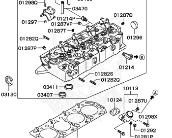 Mitsubishi - Pajero - L044G - 1988 - VNTX4 - 4D56