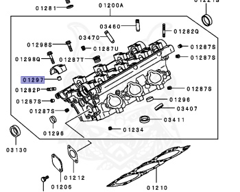 Mitsubishi - Diamante - F13A - 1992 - SRHM - 6G73
