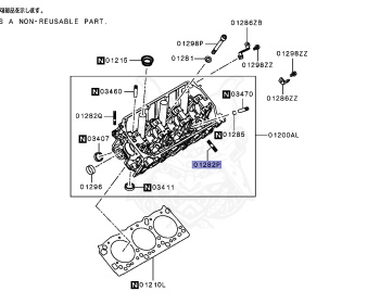 Mitsubishi - Pajero - V87W - 2008 - MYXY1 - 6G75