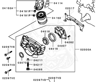 Mitsubishi - GTO - Z16A - 1993 - MRPM3 - 6G72
