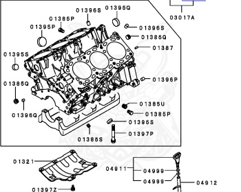 Mitsubishi - Diamante - F46A - 2004 - TYHC - 6G72