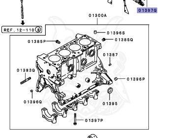 Mitsubishi - Mirage - C11A - 1986 - SFDG4 - 4G13