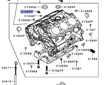 Mitsubishi - Lancer - CB6A - 1991 - PNHM - 6A10
