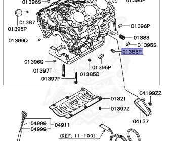 Mitsubishi - FTO - DE3A - 1998 - HNXM4 - 6A12
